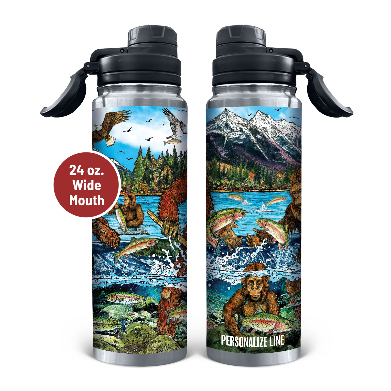 Slammin' 360 - Bigfoot Stainless Steel Drinkware