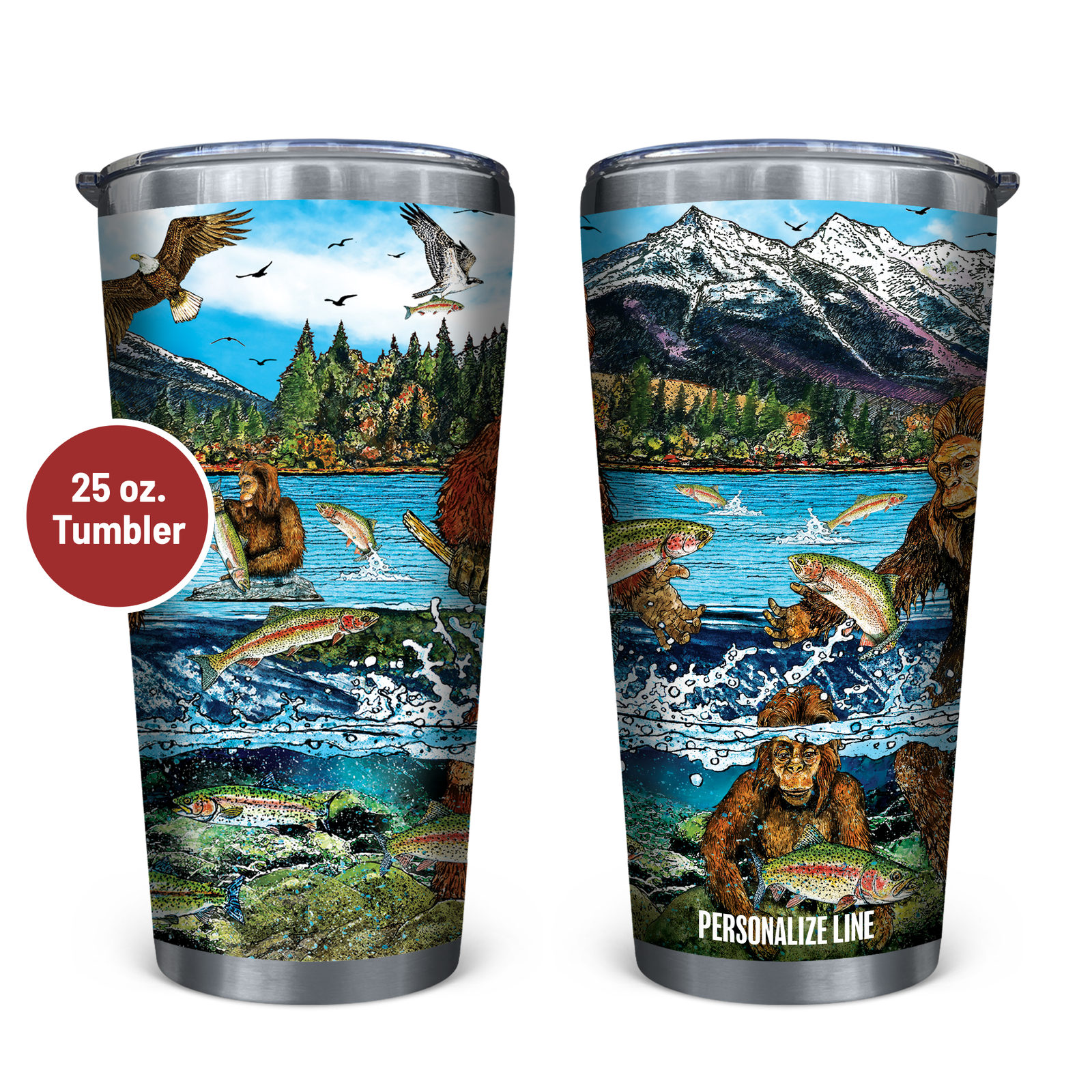 Slammin' 360 - Bigfoot Stainless Steel Drinkware