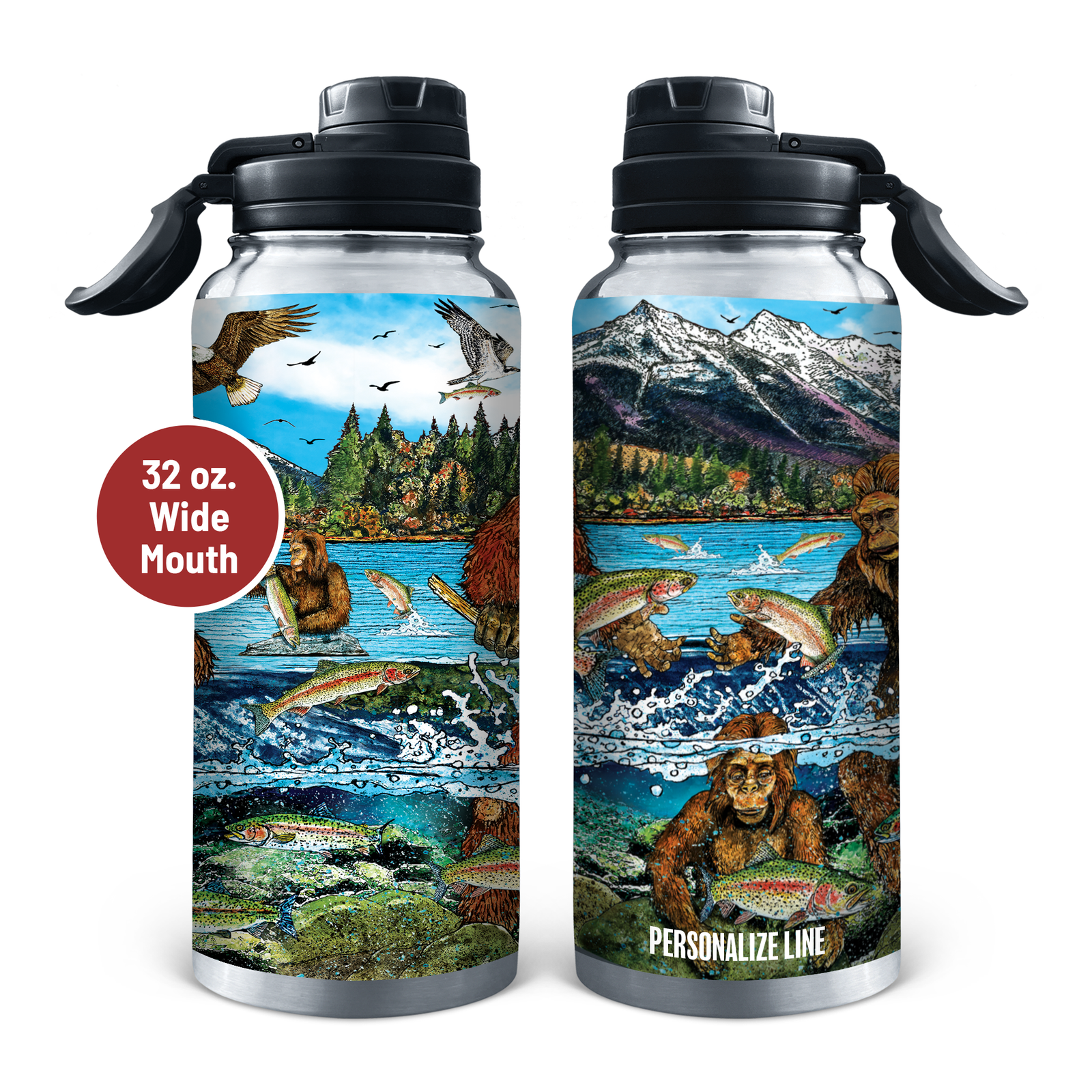 Slammin' 360 - Bigfoot Stainless Steel Drinkware