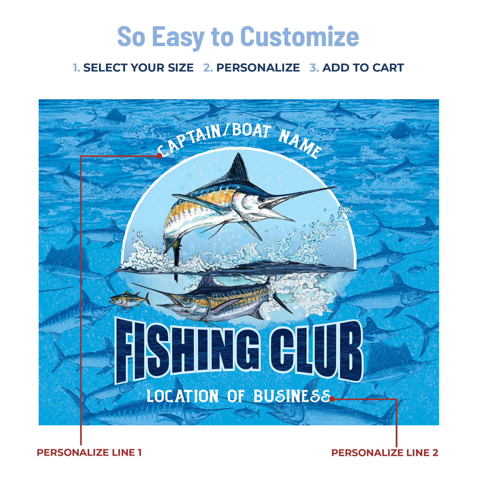 Fishing Club Stainless Steel Drinkware