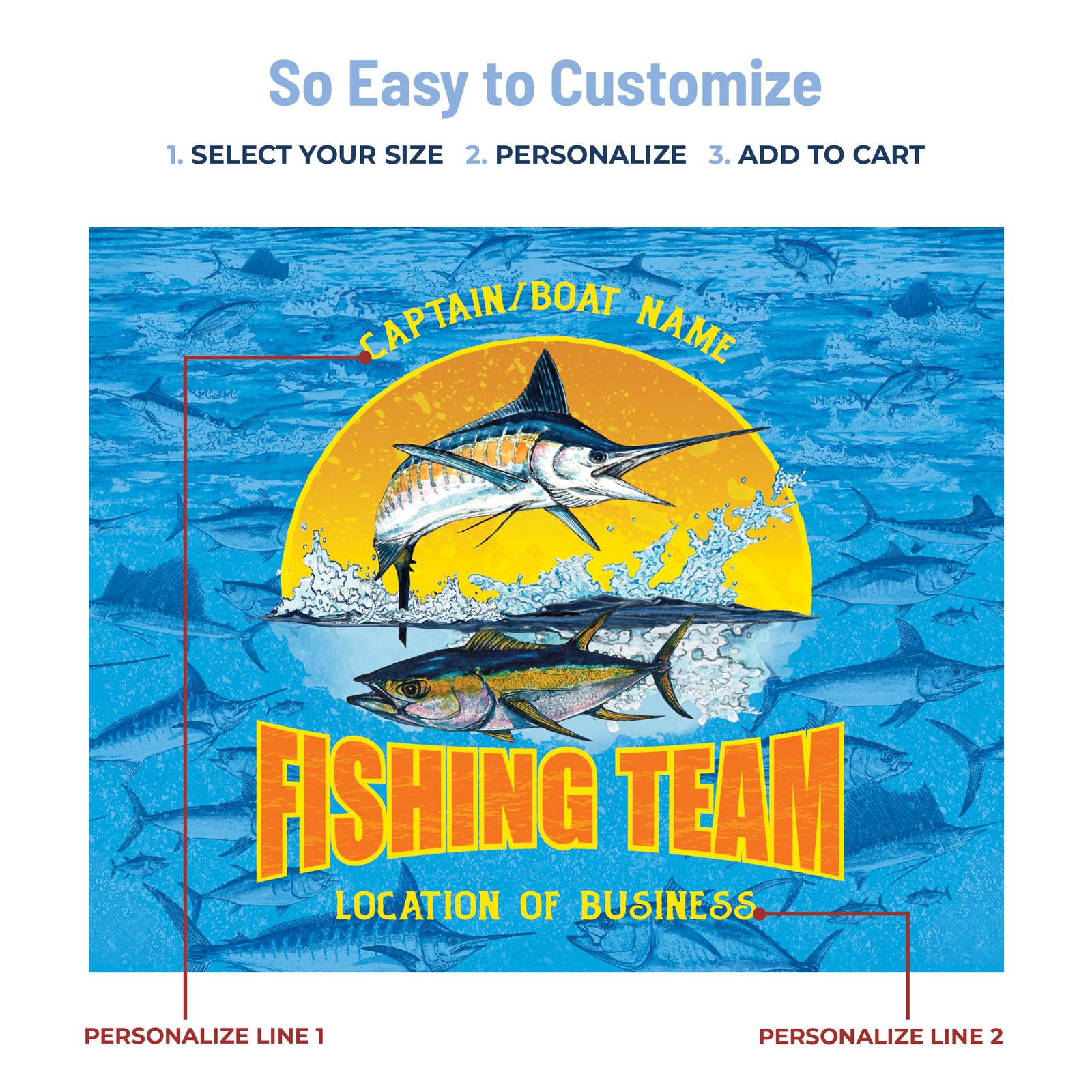 Fishing Team Stainless Steel Drinkware