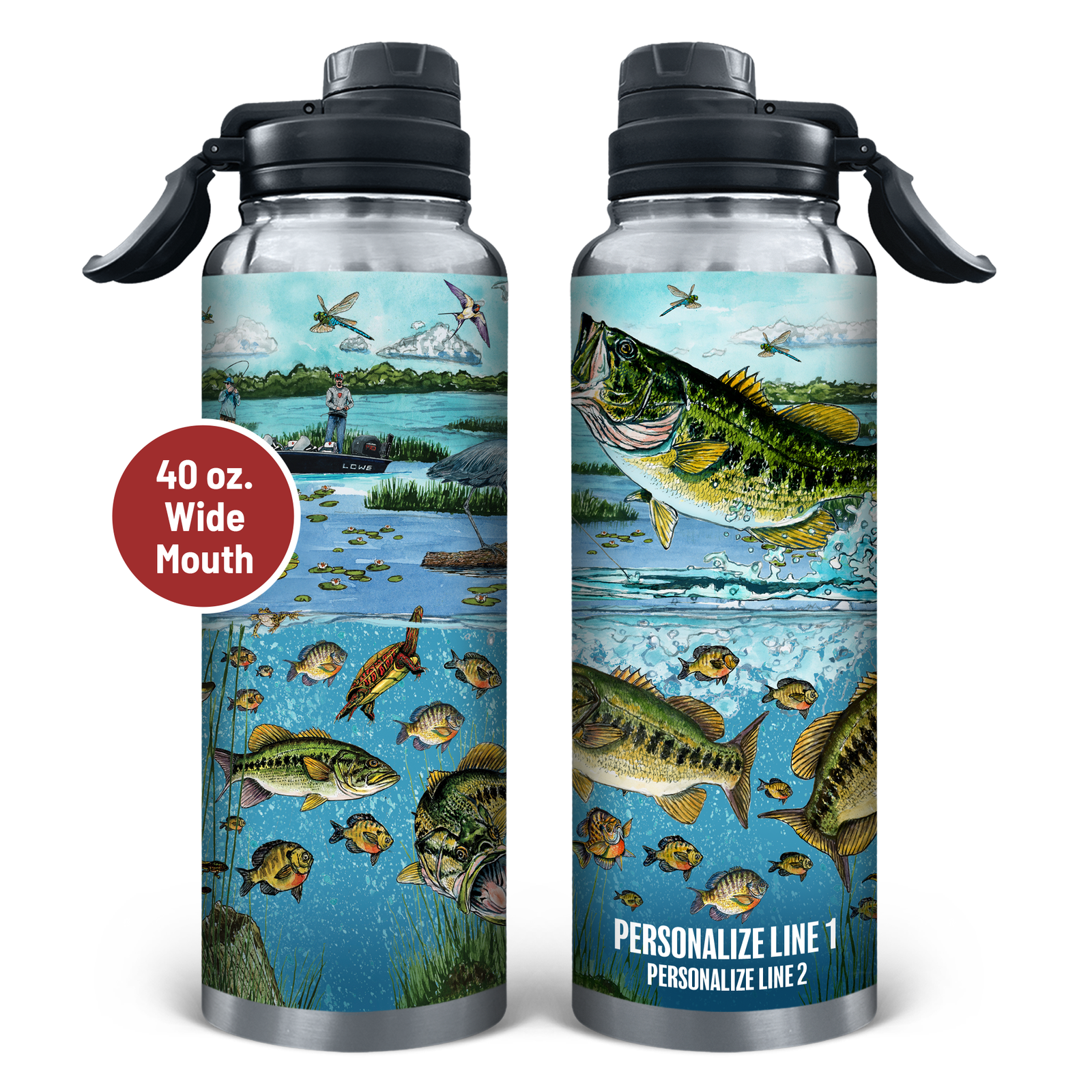 Slammin' 360 - Bass Stainless Steel Drinkware