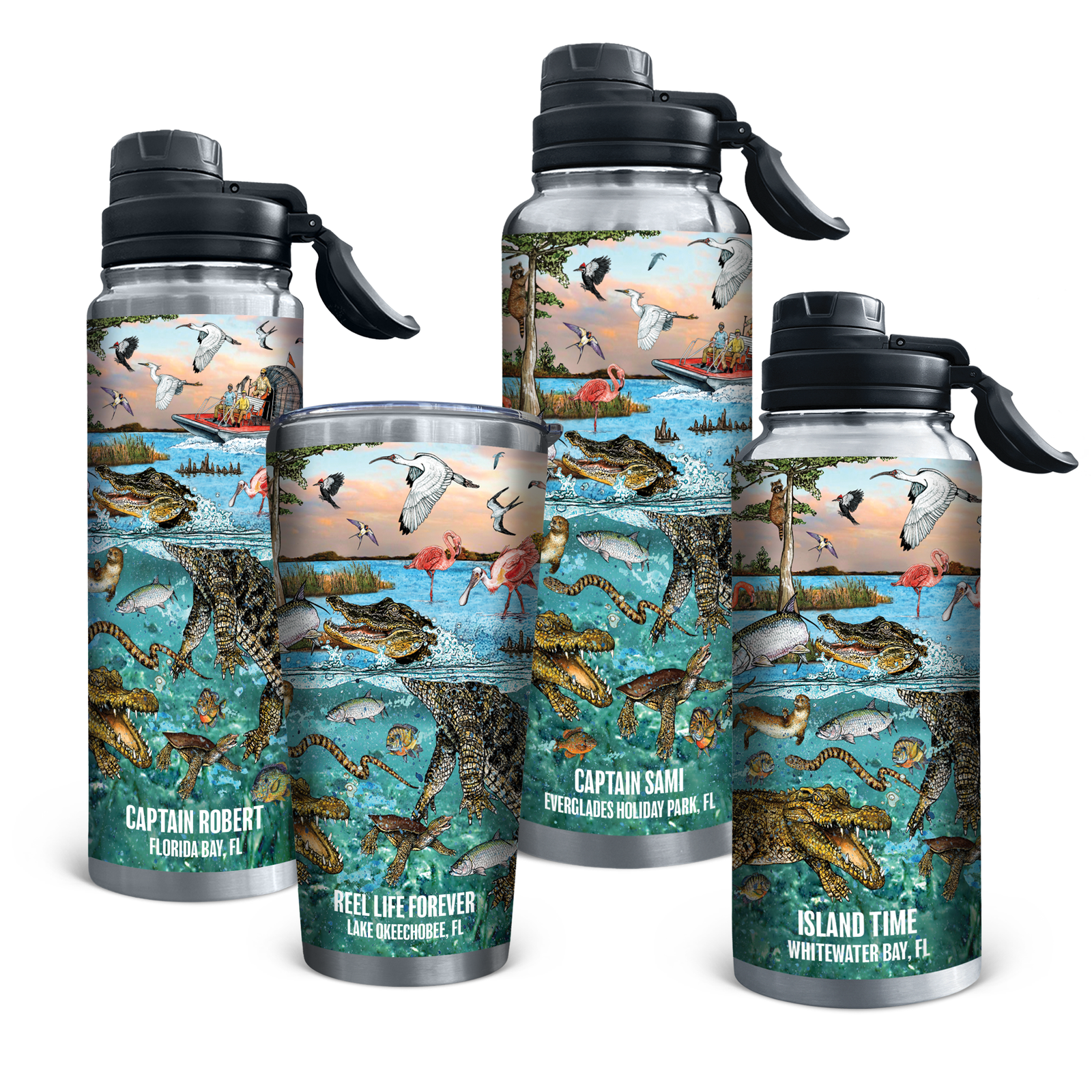 personalized metal drinkware