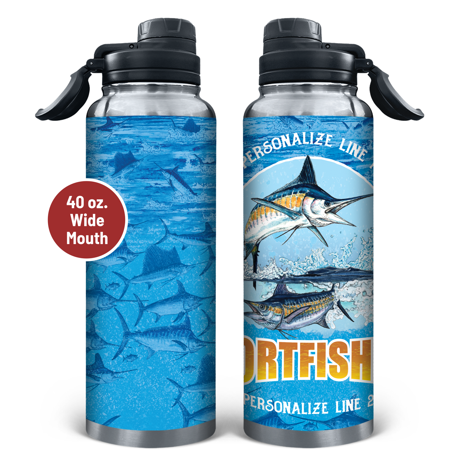 Sportfishing Stainless Steel Drinkware