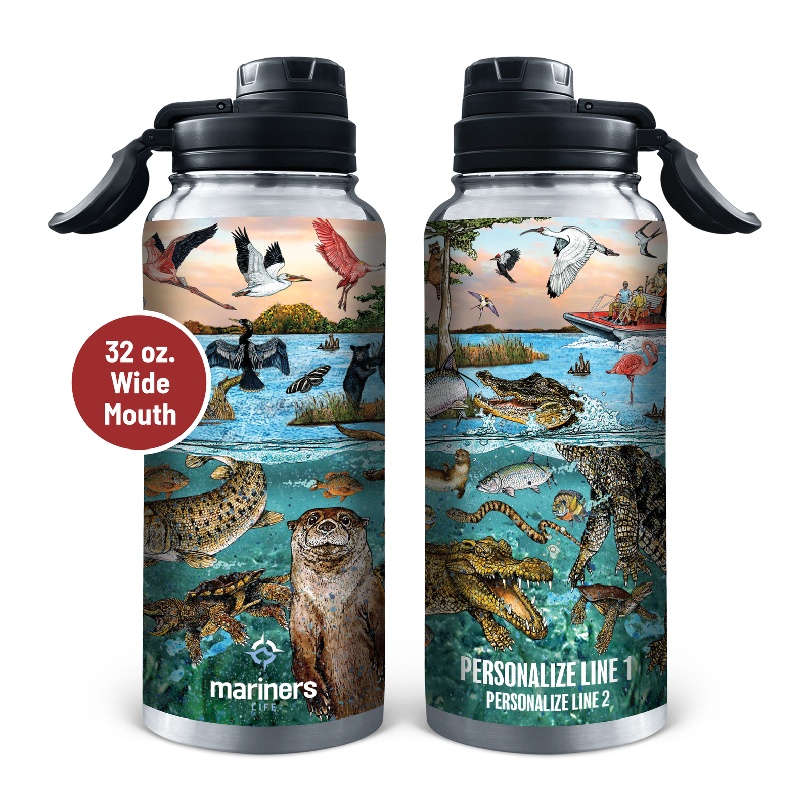 personalized metal drinkware