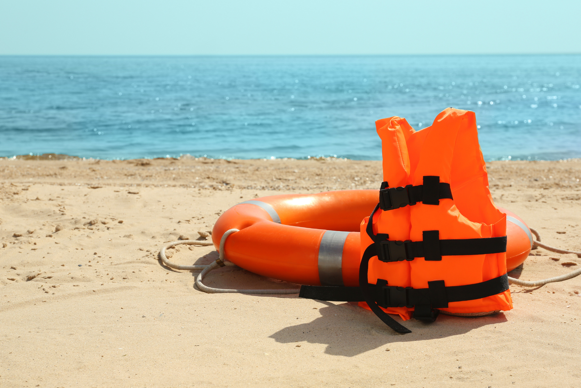 Life jacket for boating safety.