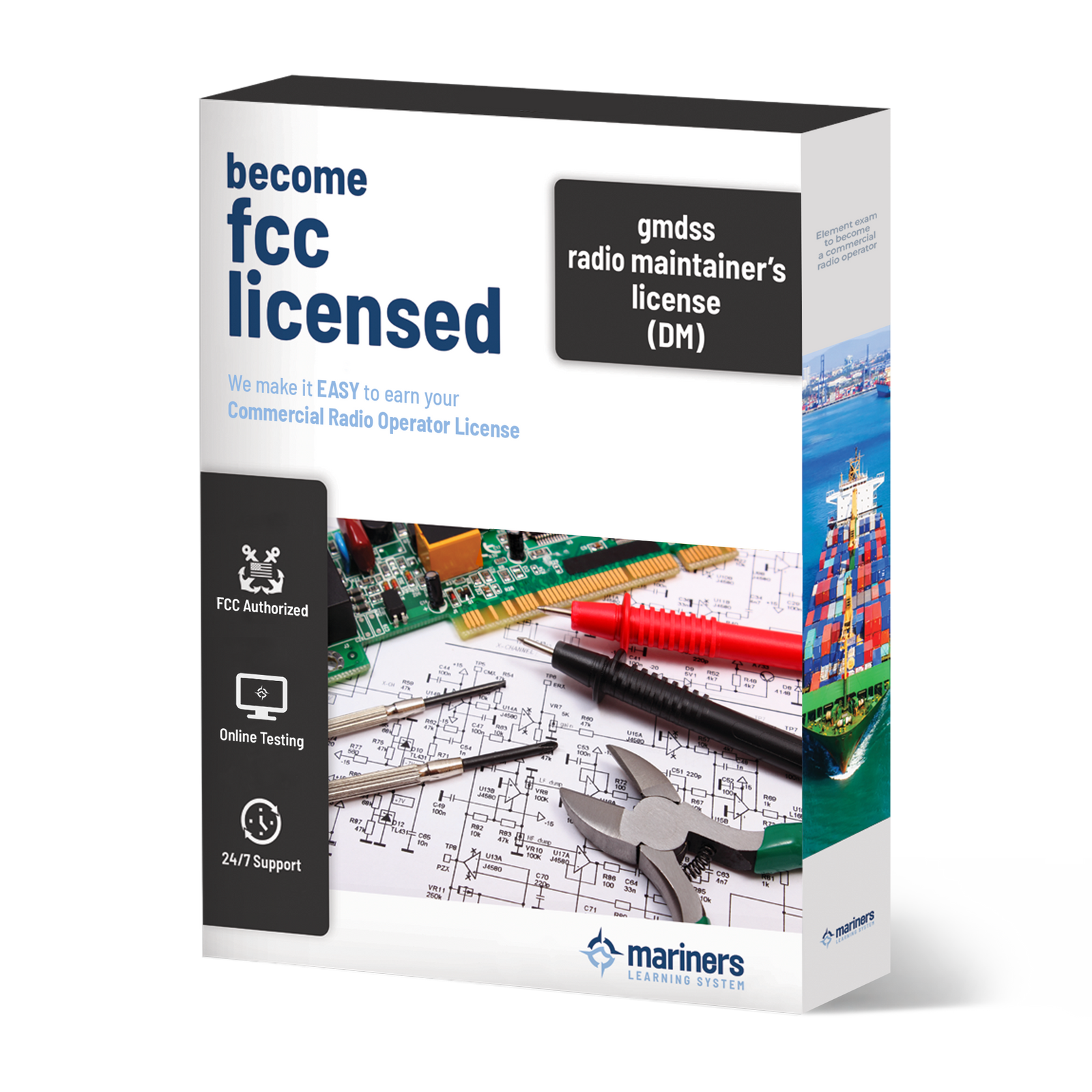 radio maintainer's license product box