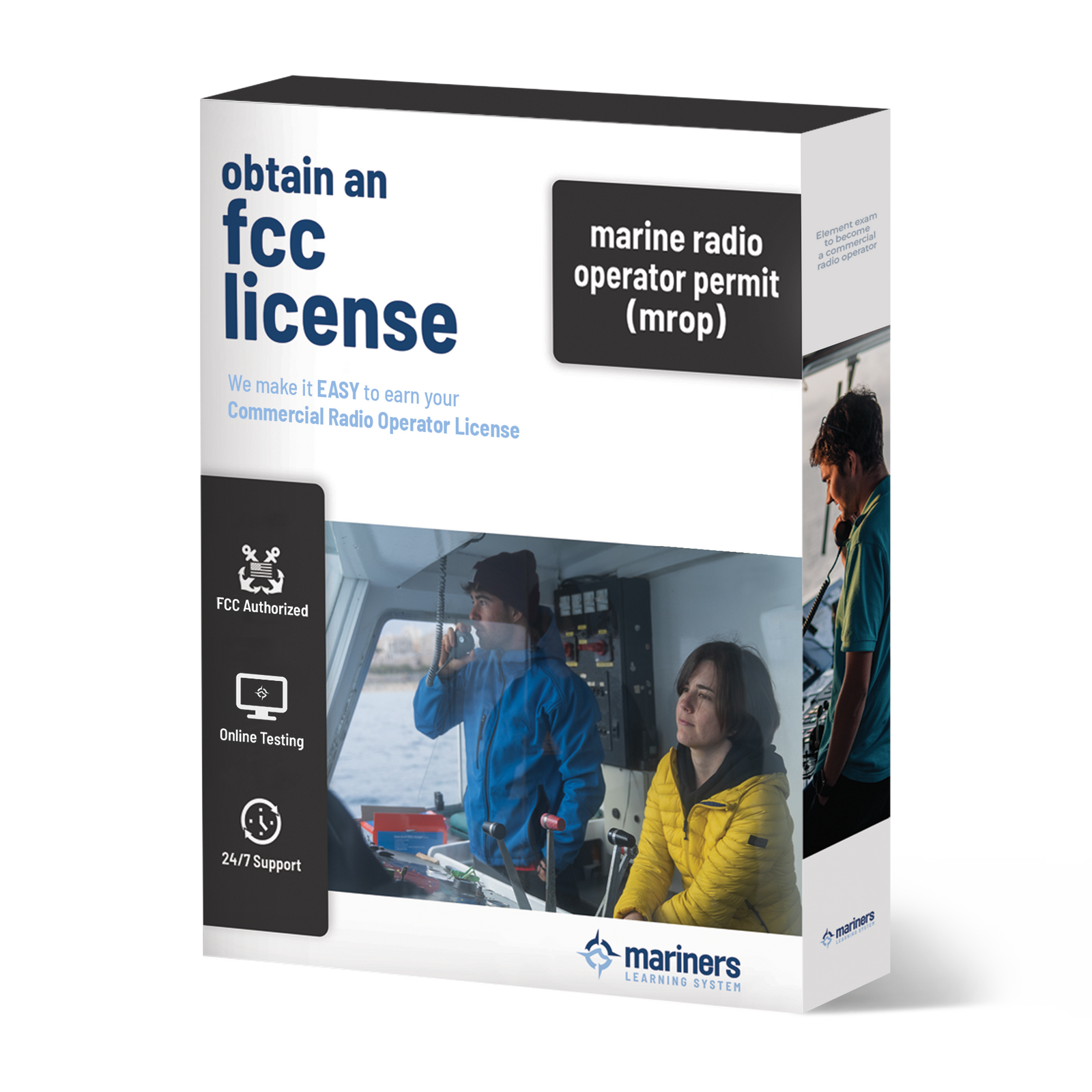 marine radio operator permit product box