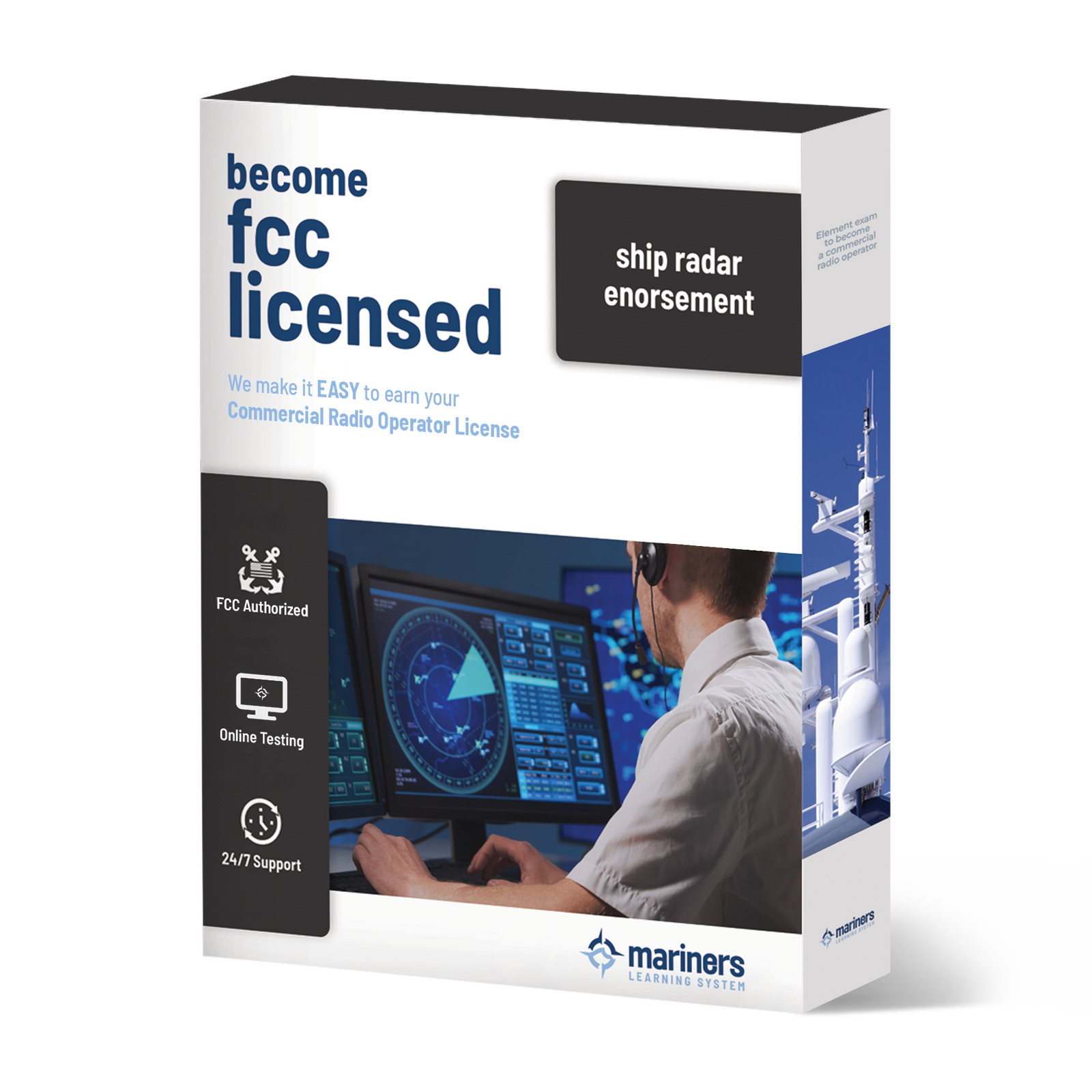 ship radar endorsement product box