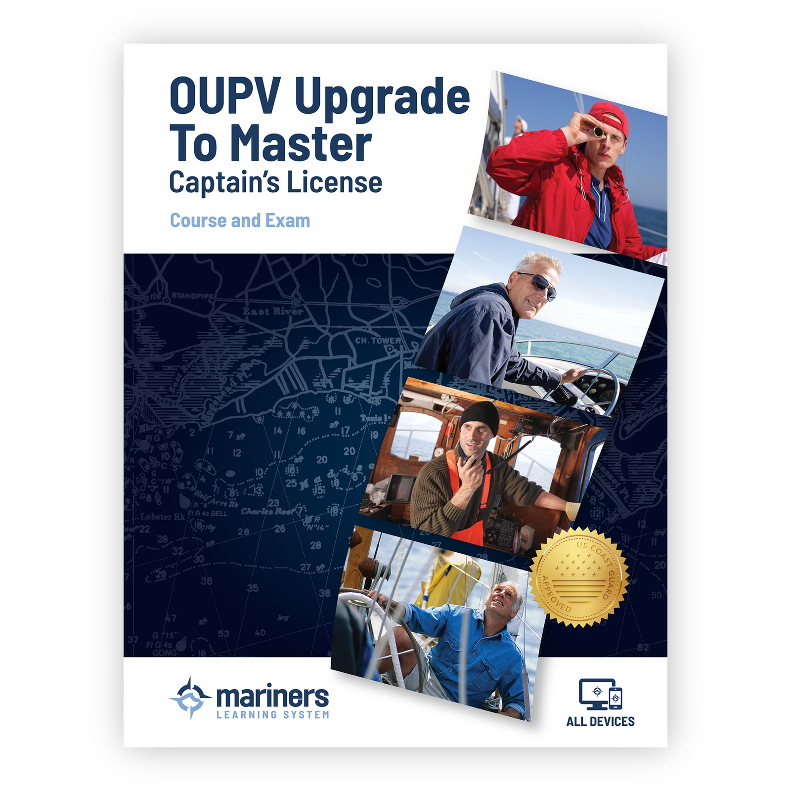 OUPV/Six-Pack Upgrade to 25/50 or 100-Ton Master Captain’s License - Online Course and Exam