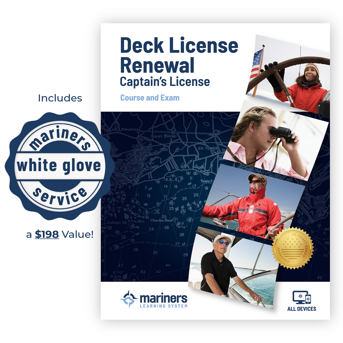 Mariners Learning System Deck License Renewal - Online Course and Exam