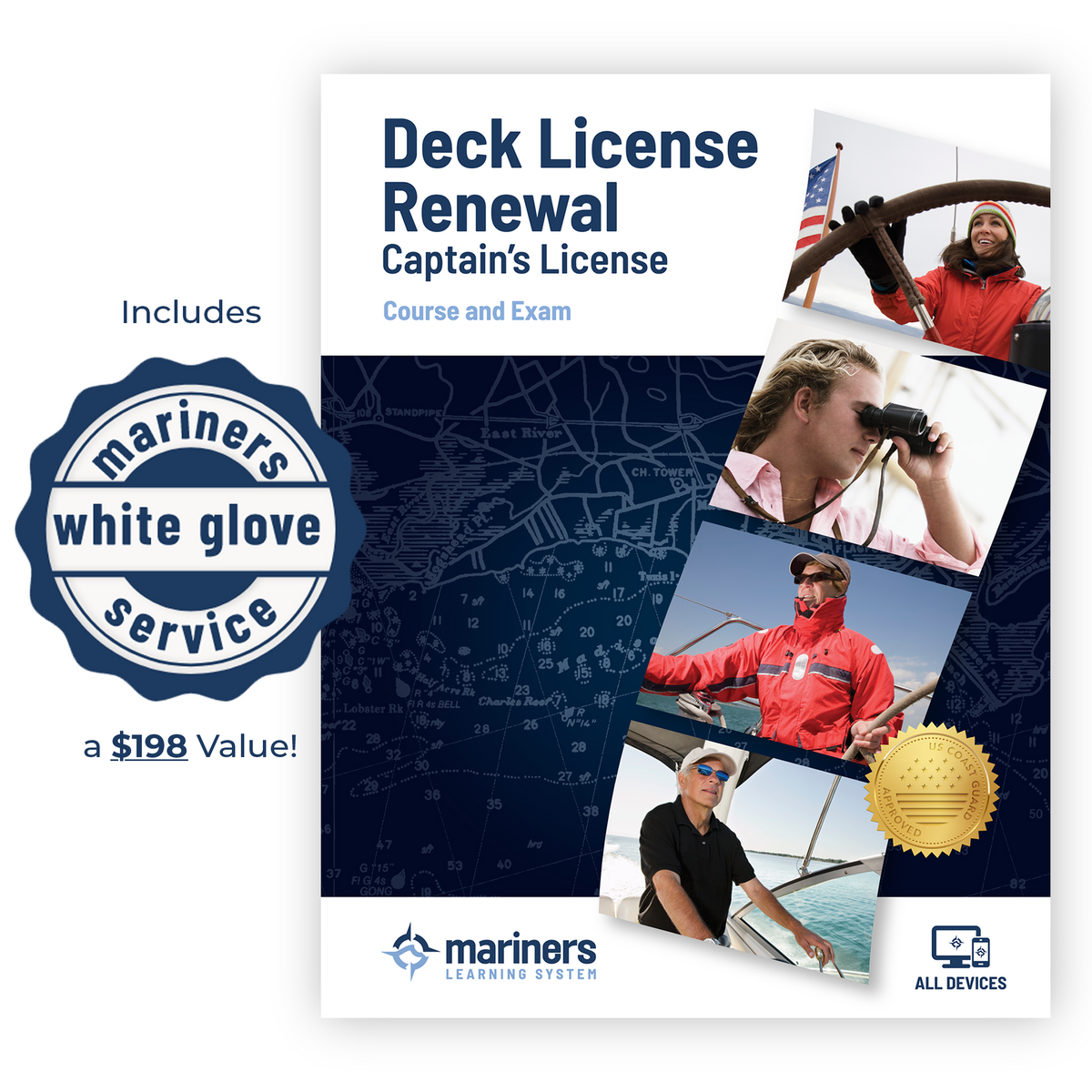 Deck License Renewal - Online Course and Exam