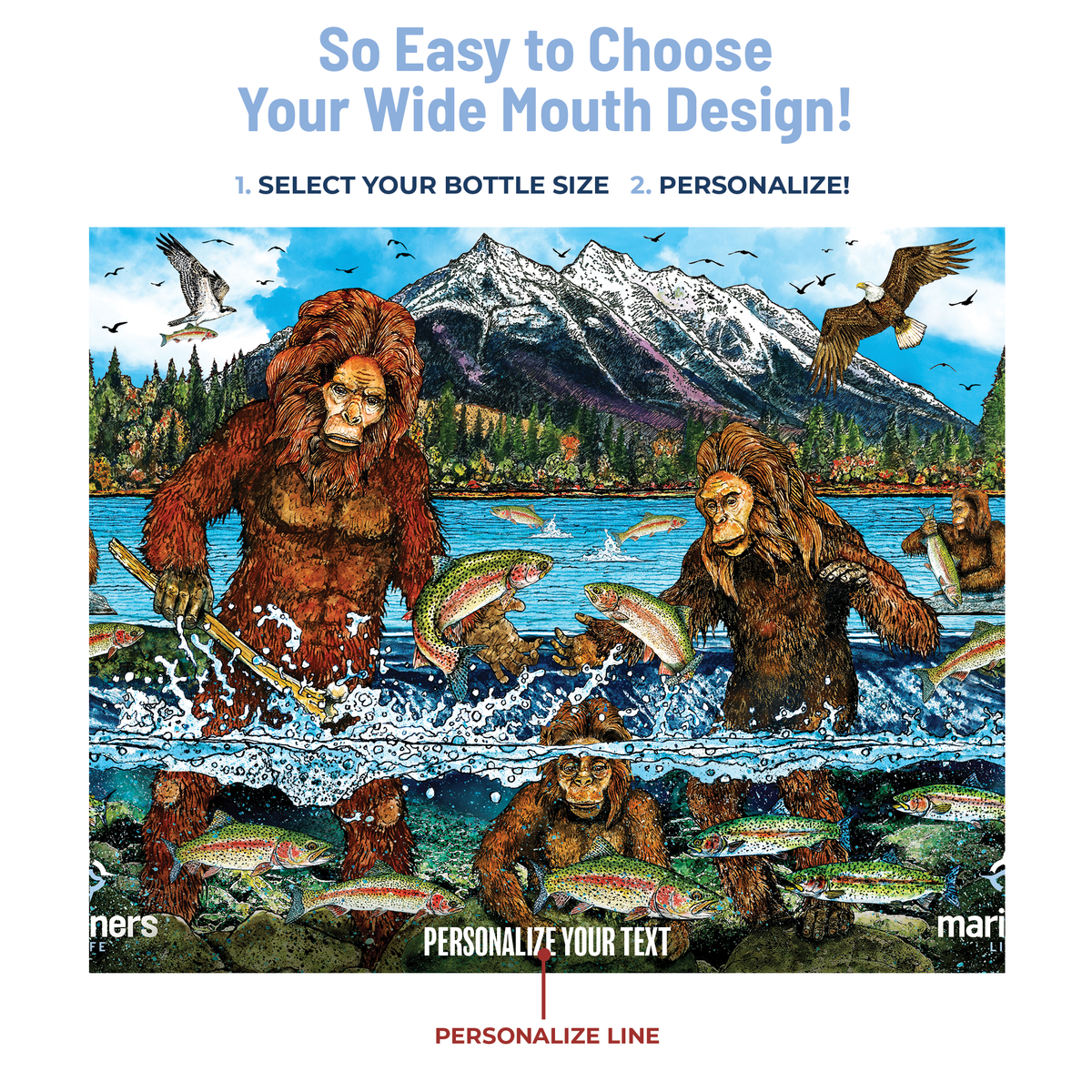 personalized drinkware infographic