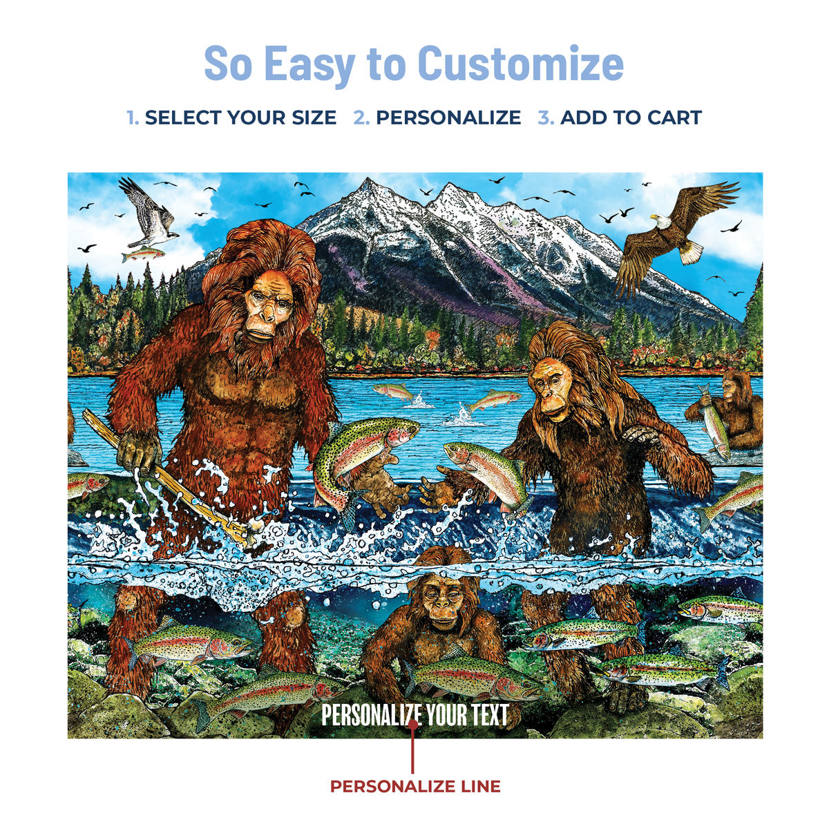 Slammin' 360 - Bigfoot Stainless Steel Drinkware