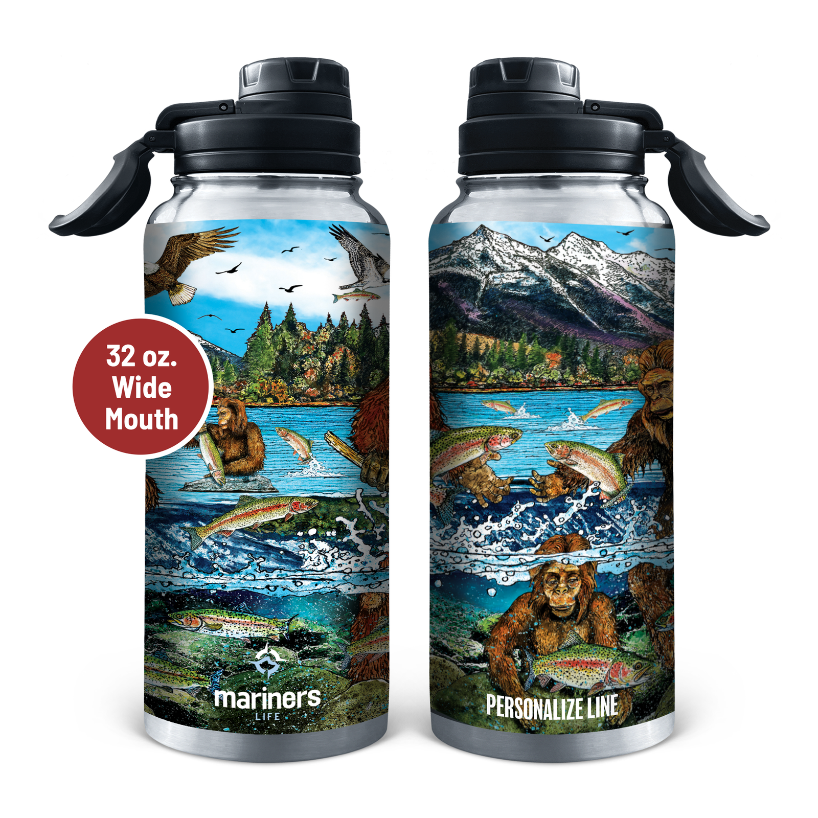 personalized metal drinkware