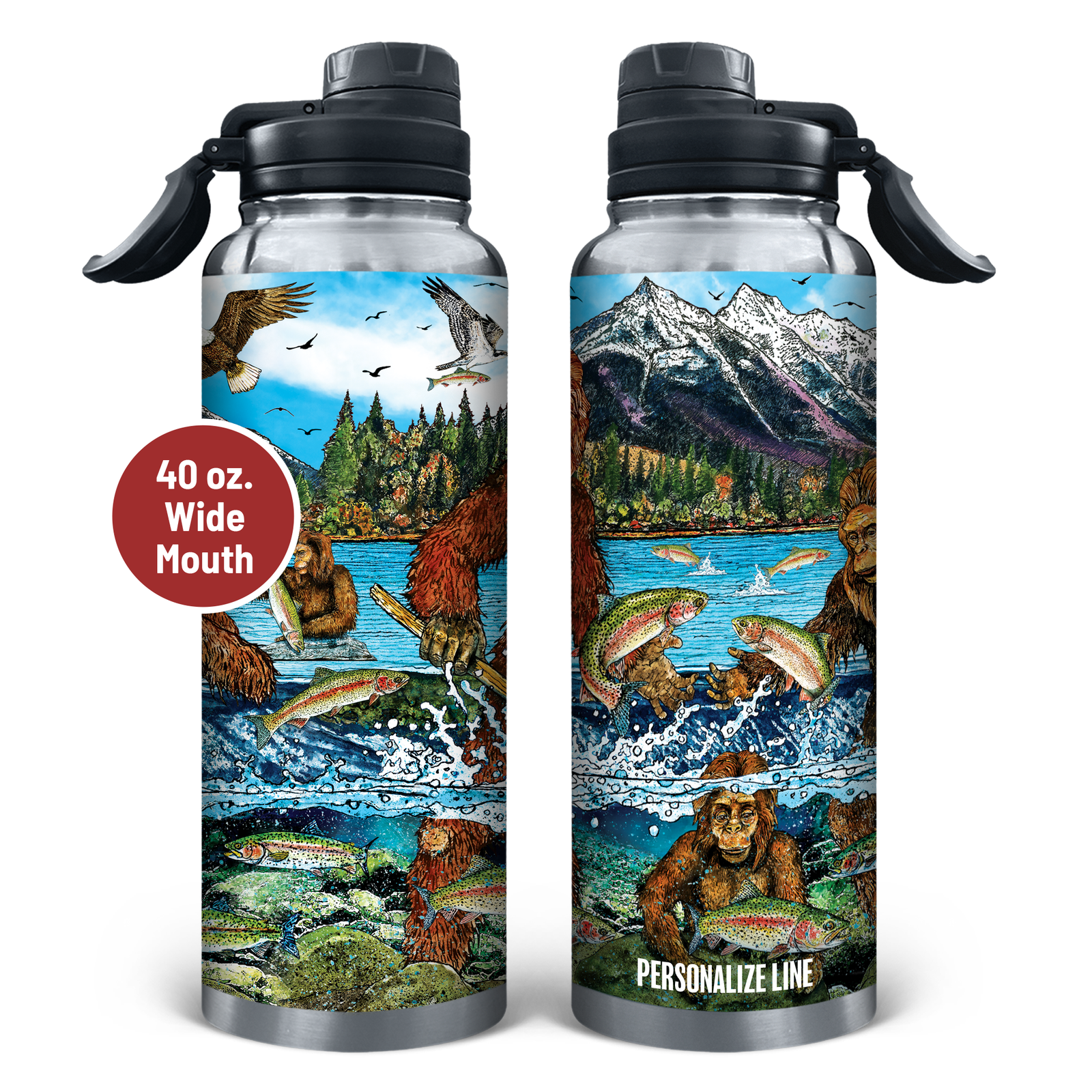 Slammin' 360 - Bigfoot Stainless Steel Drinkware