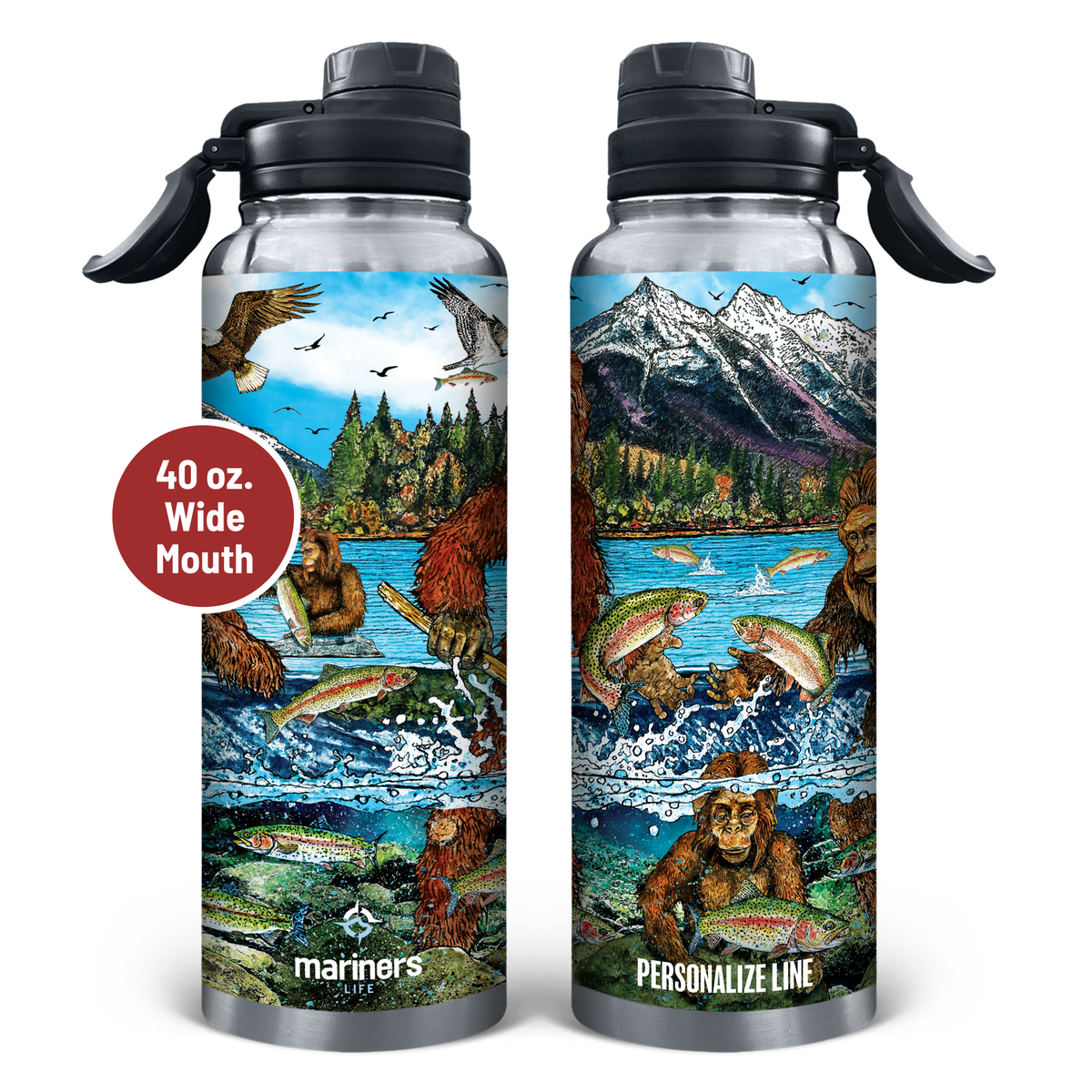 personalized metal drinkware