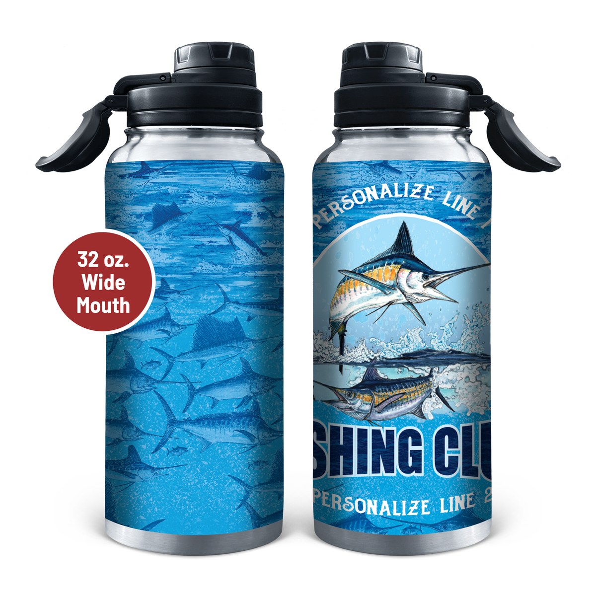 Fishing Club Stainless Steel Drinkware