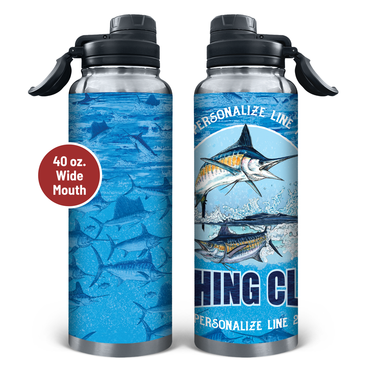 Fishing Club Stainless Steel Drinkware