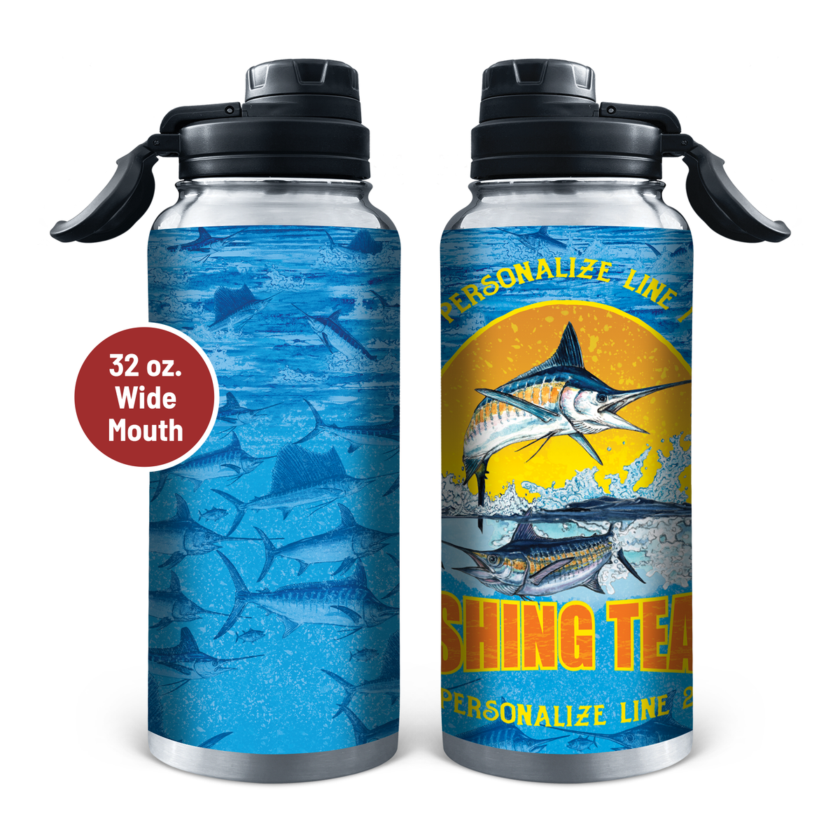 Fishing Team Stainless Steel Drinkware