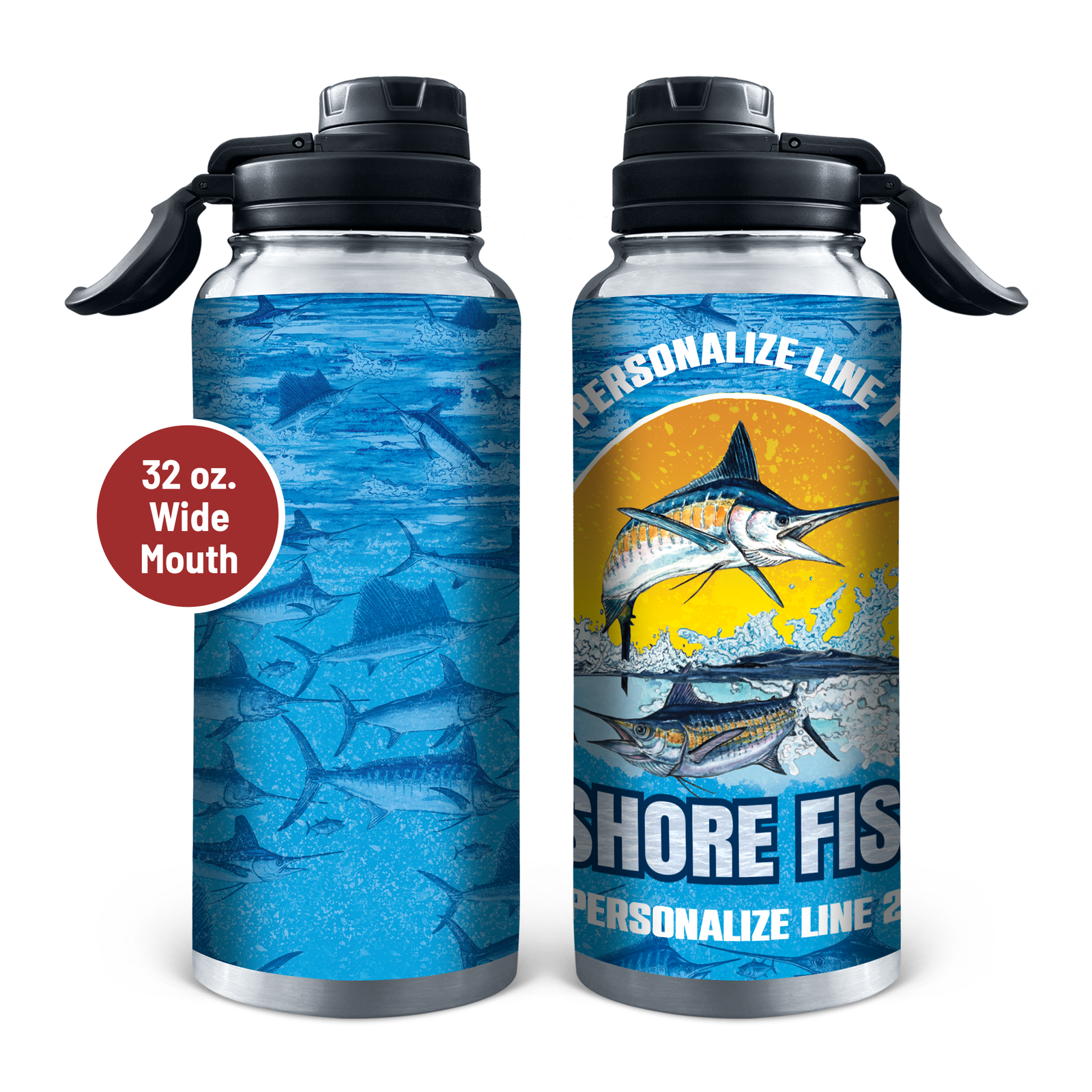 Offshore Fishing Stainless Steel Drinkware