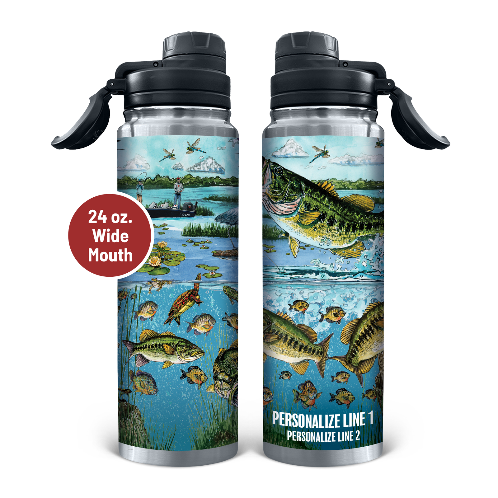 Slammin' 360 - Bass Stainless Steel Drinkware