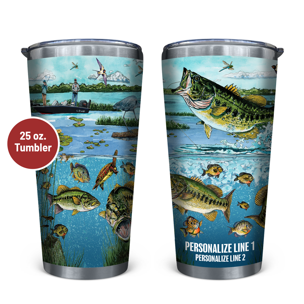 Slammin' 360 - Bass Stainless Steel Drinkware