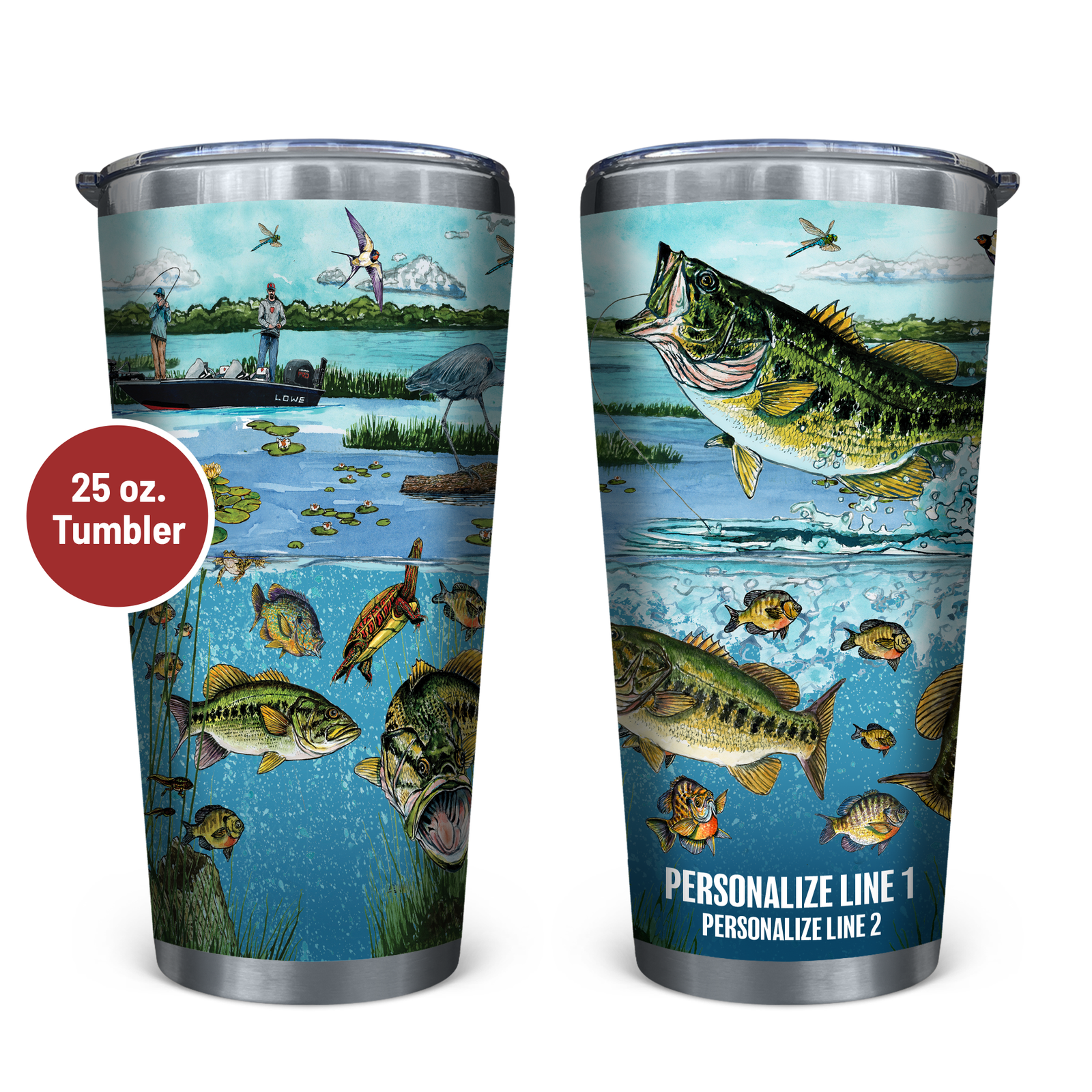 Slammin' 360 - Bass Stainless Steel Drinkware