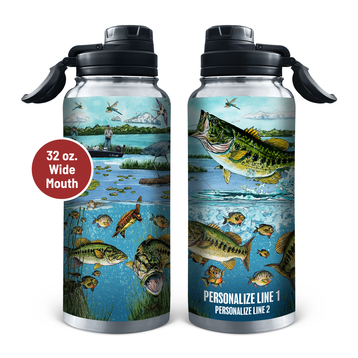 Slammin' 360 - Bass Stainless Steel Drinkware