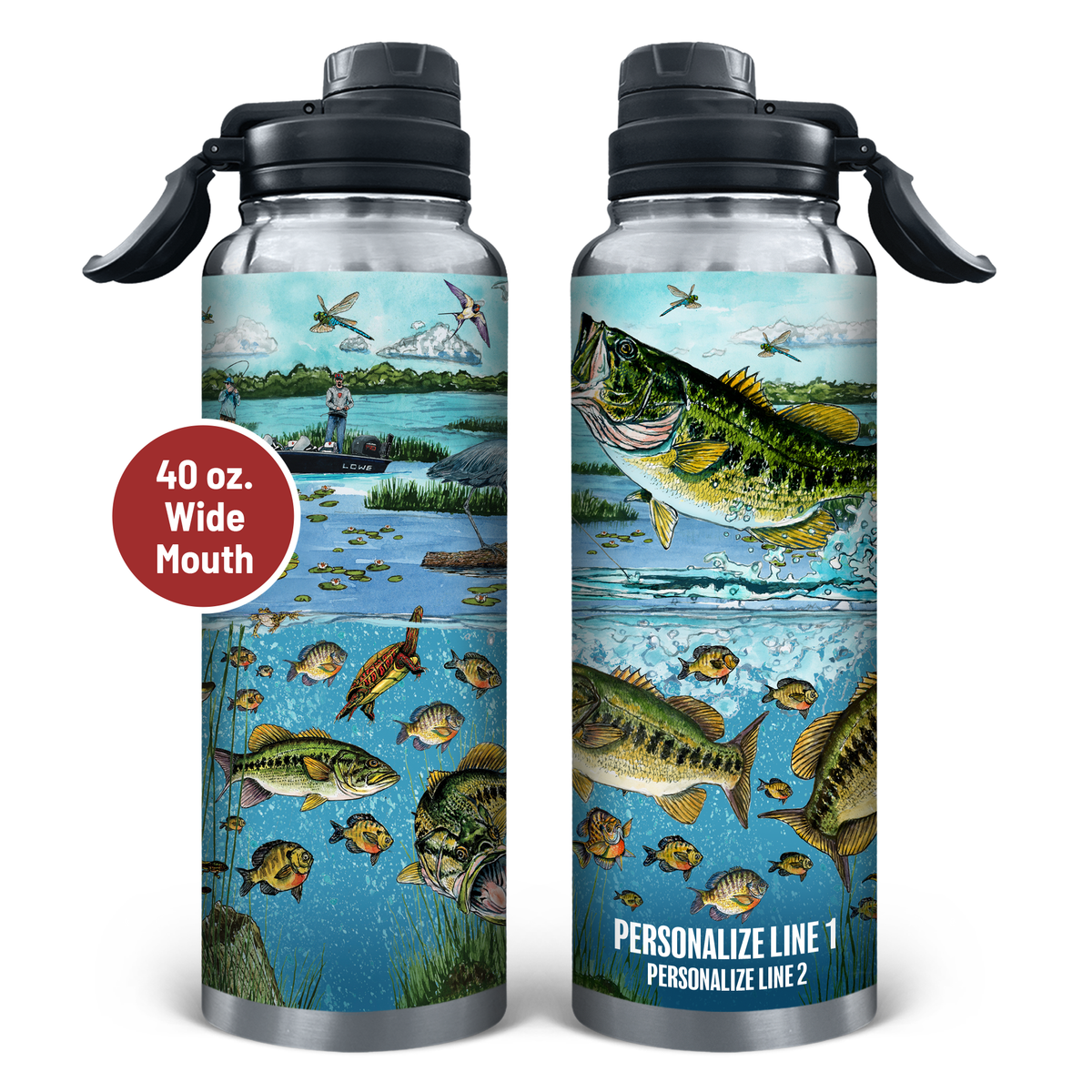 Slammin' 360 - Bass Stainless Steel Drinkware