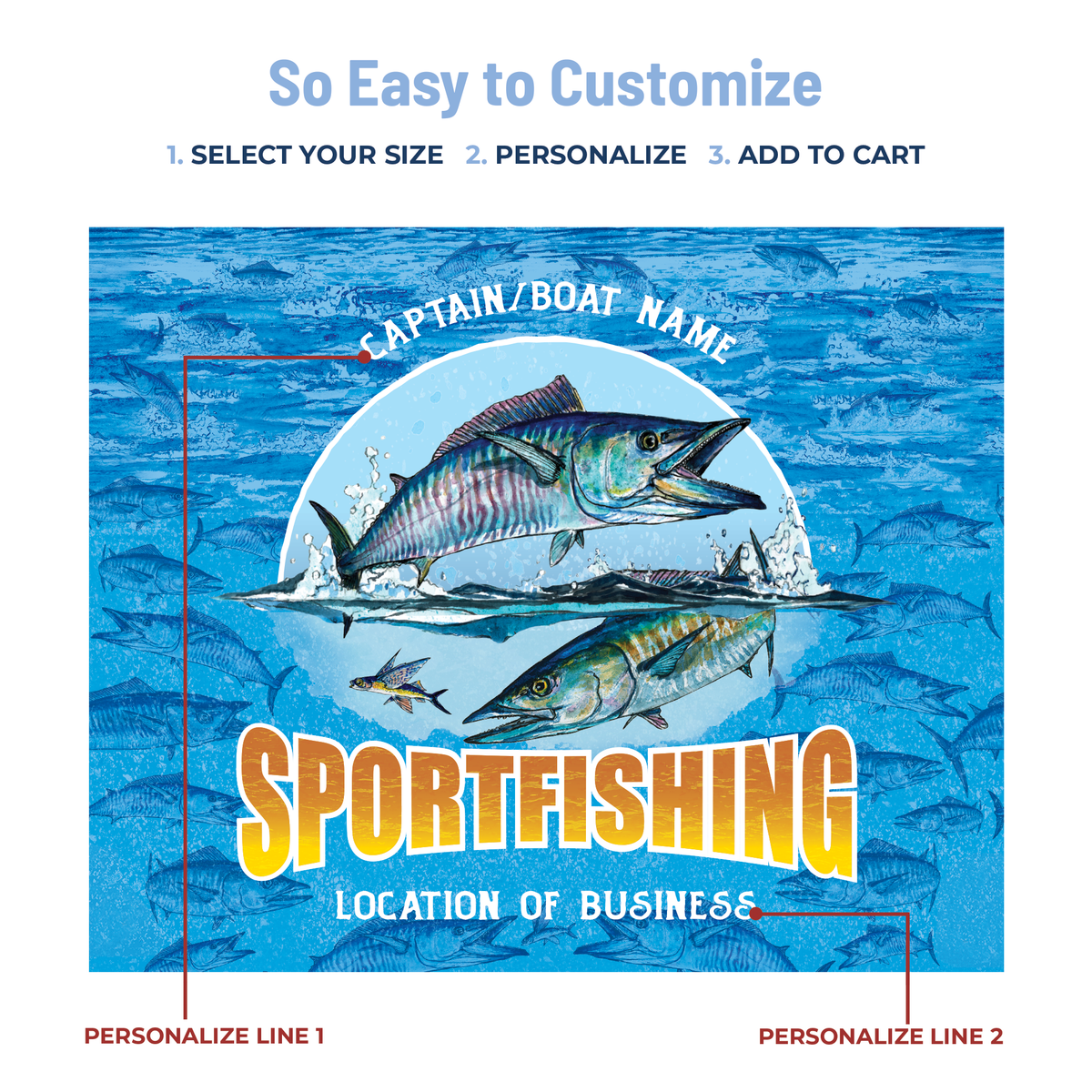 Sportfishing Stainless Steel Drinkware