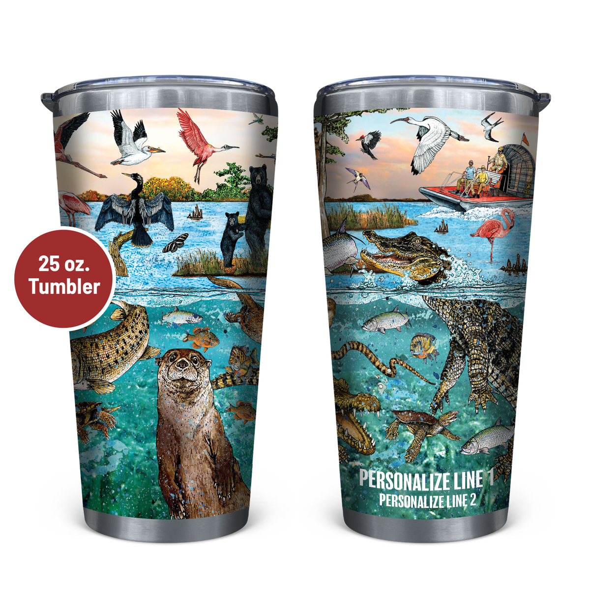 Slammin' 360 - Everglades Stainless Steel Drinkware
