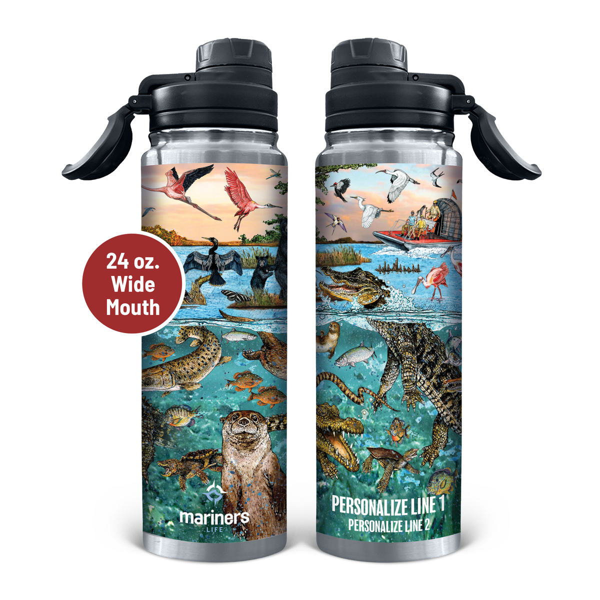 personalized metal drinkware