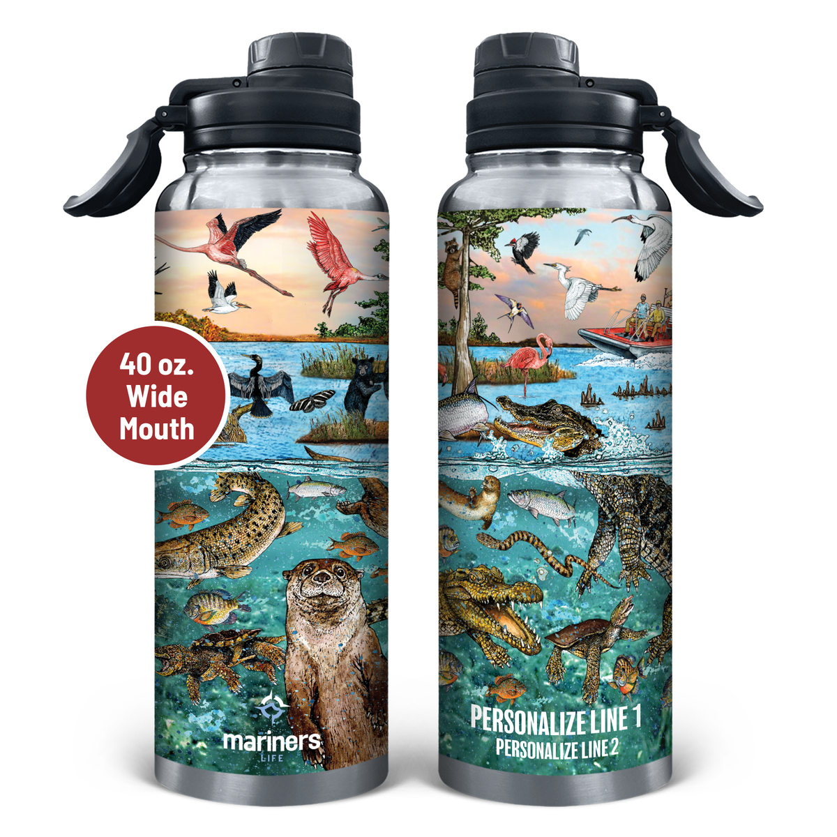 personalized metal drinkware