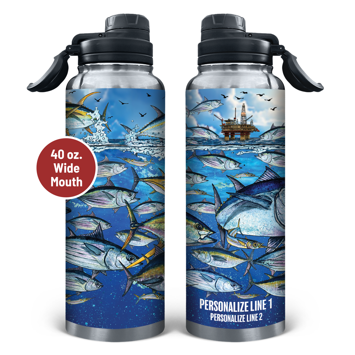 Slammin' 360 - Tuna Stainless Steel Drinkware
