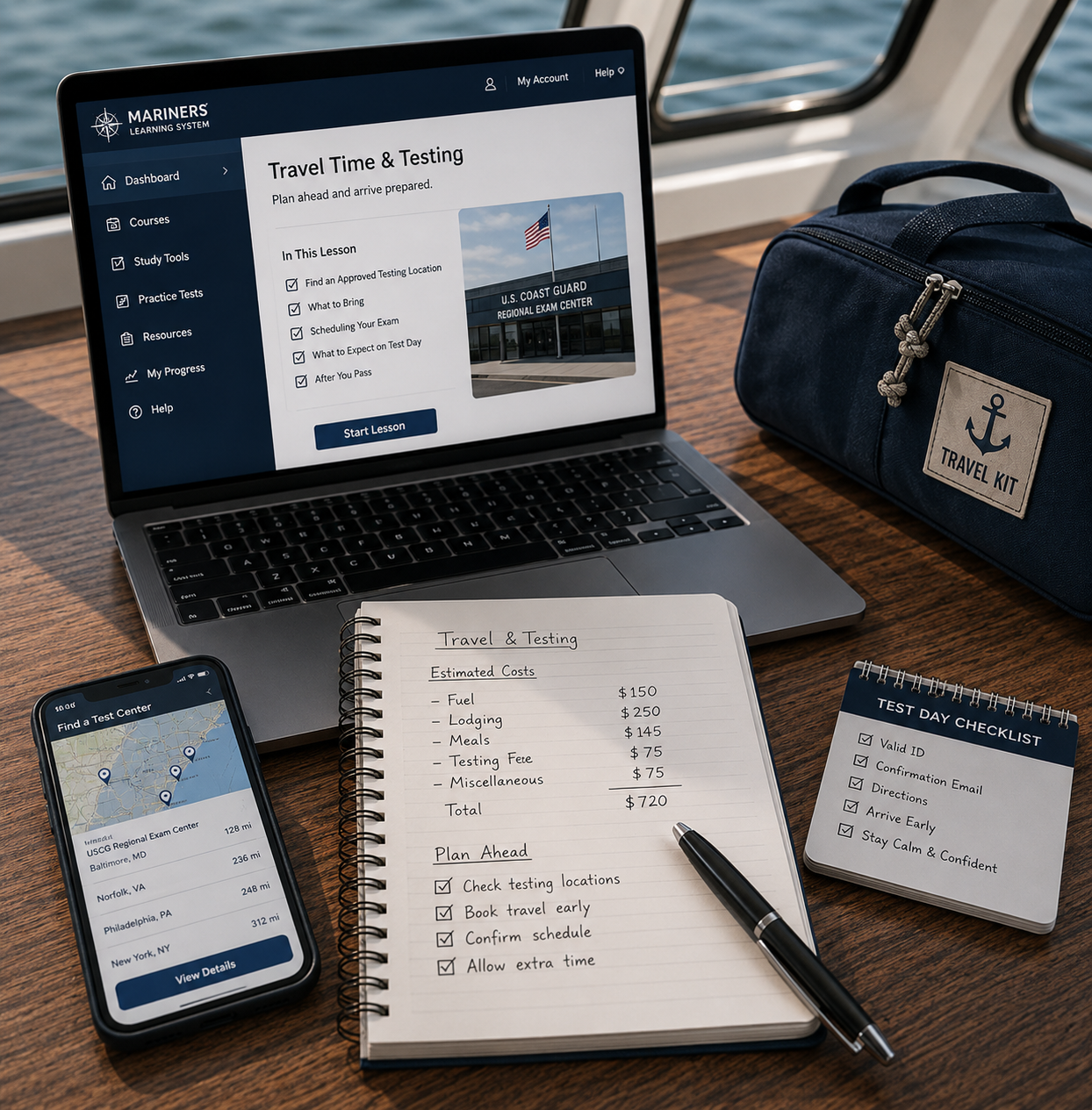 Lap top ,note pad and phone image