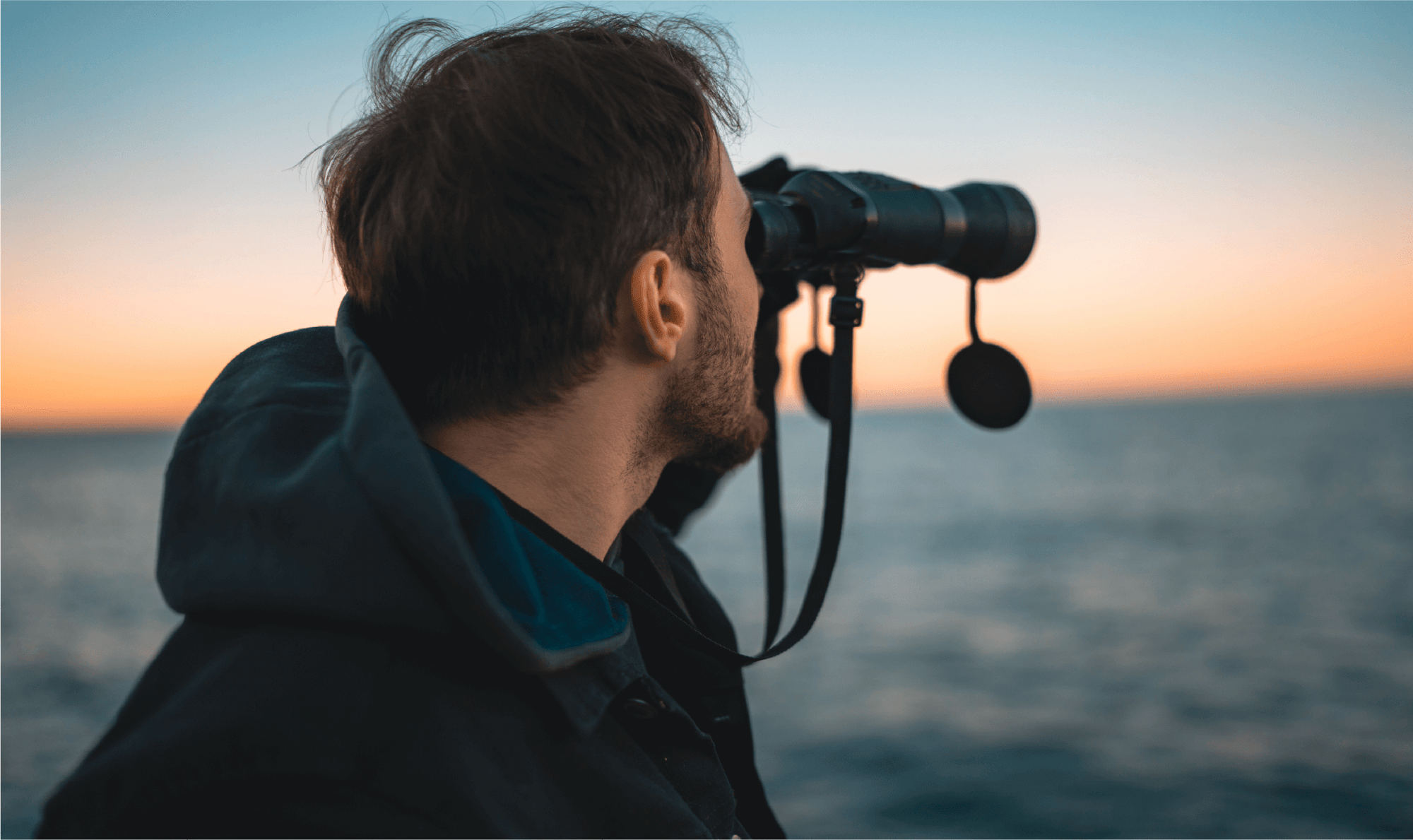 Guy with Binoculars