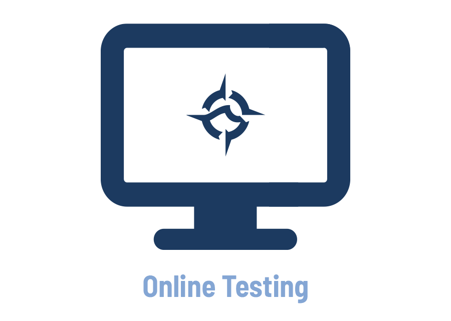 online testing icon