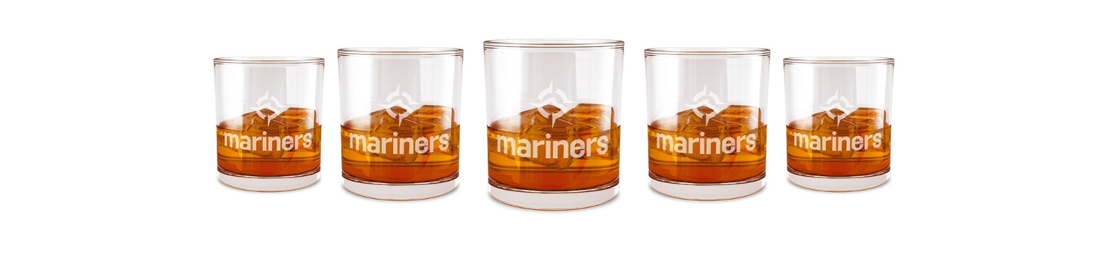 mariners whiskey glasses